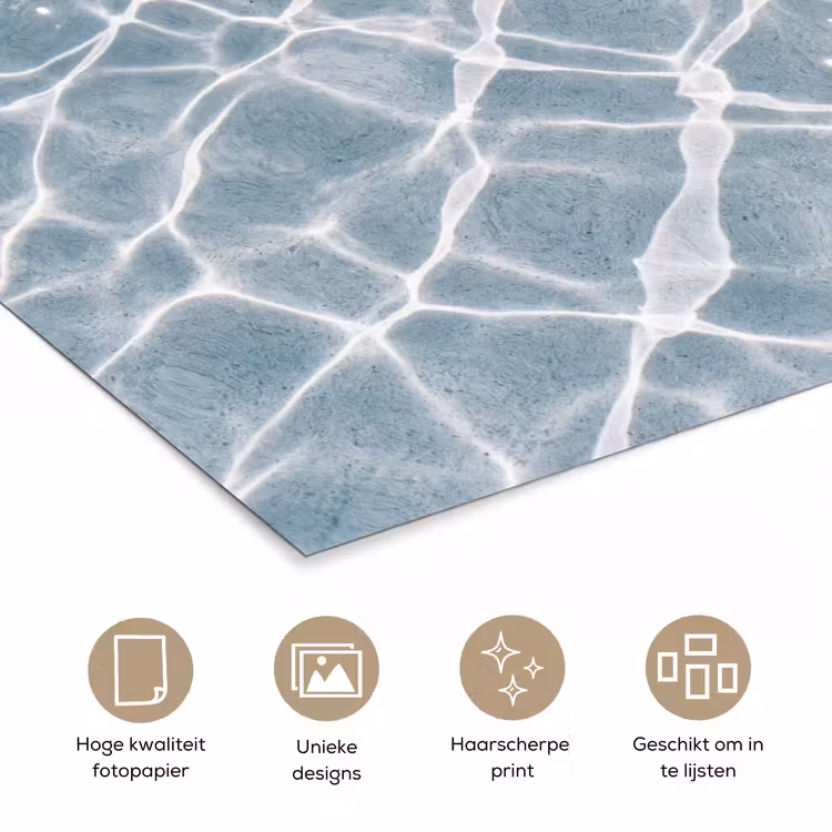 Poster - Water - Reflectie - Zonlicht — 5