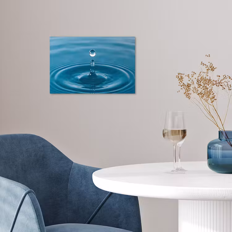 Poster - Waterdruppel - Water - Oppervlakte — 4