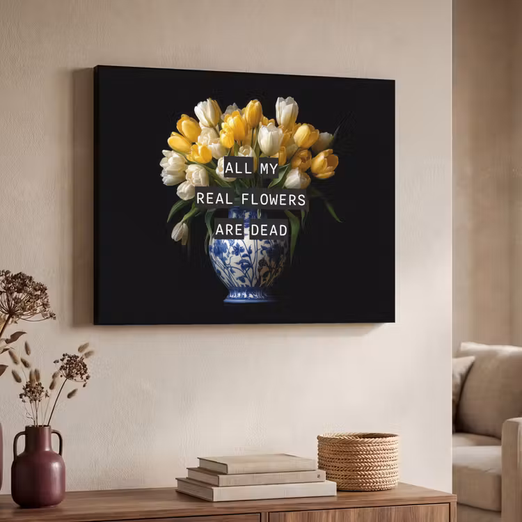 Art Frame - Quotes - Bloem - Tulp - Geel — 4
