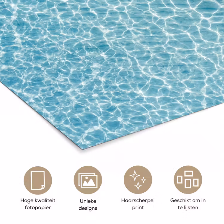 Poster - Surfboard - Water - Badpak - Oranje — 5
