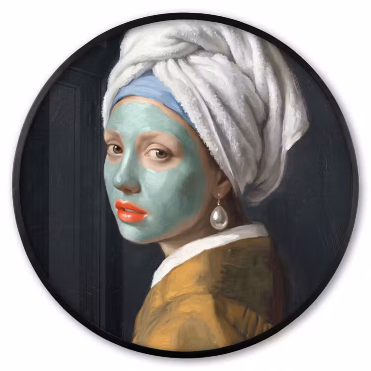 Ronde fotolijst - Iconisch - Modern - Kleurrijk — 1