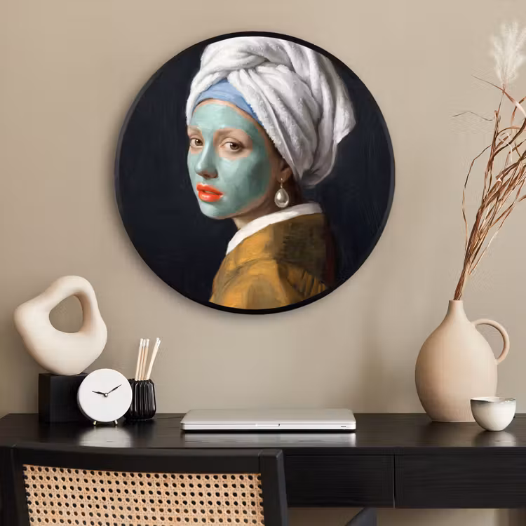 Ronde fotolijst - Iconisch - Modern - Kleurrijk — 2
