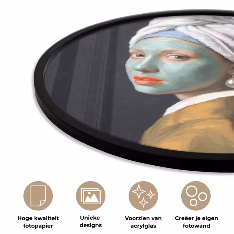 Ronde fotolijst - Iconisch - Modern - Kleurrijk — 5