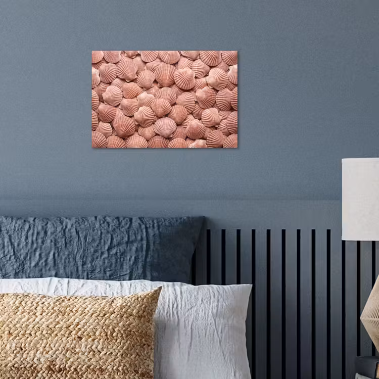 Poster - Schelpen - Patroon - Roze — 3