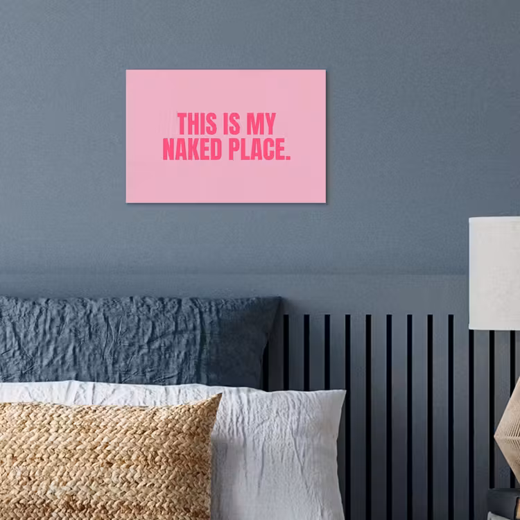 Poster - Tekst - Modern - Roze — 3