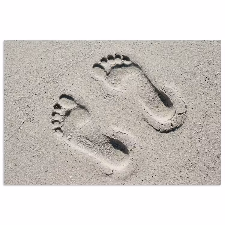 Poster - Voeten - Zand - Zee — 1