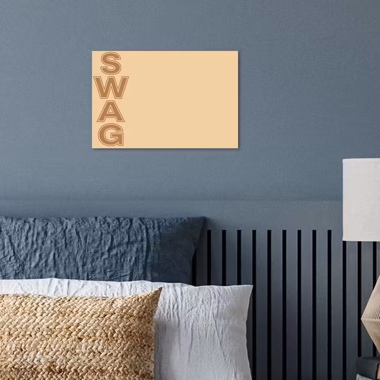 Poster - Swag - Bruin - Beige — 3