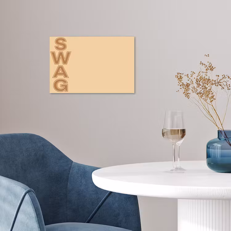 Poster - Swag - Bruin - Beige — 4
