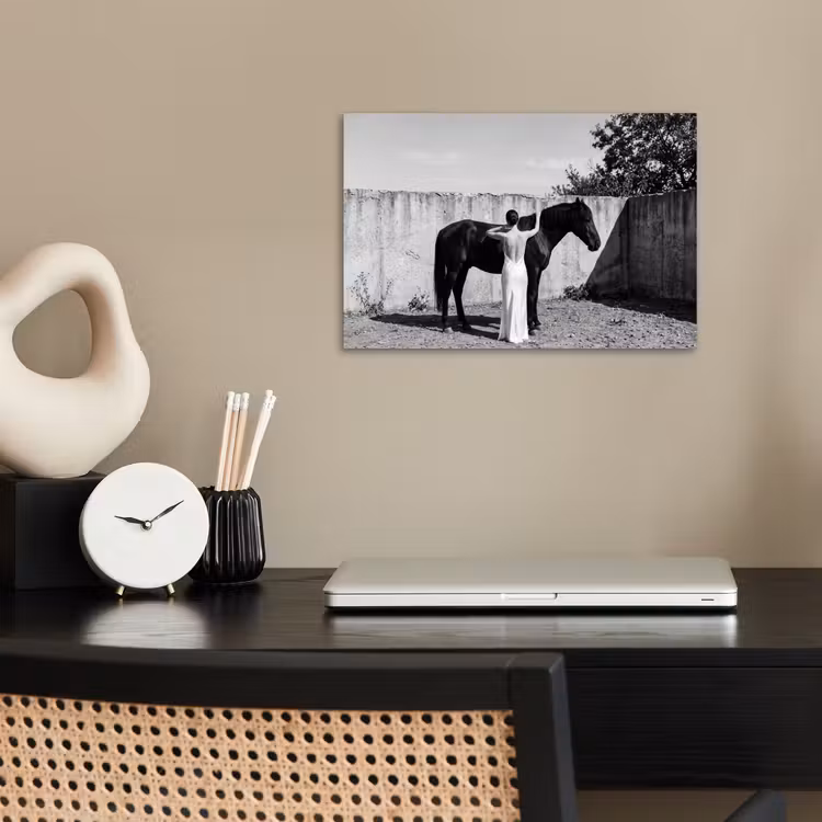 Poster - Vrouw - Paard - Artistiek — 2