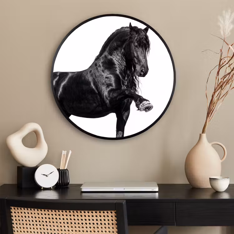 Ronde fotolijst - Fries - Hengst - Modern — 2