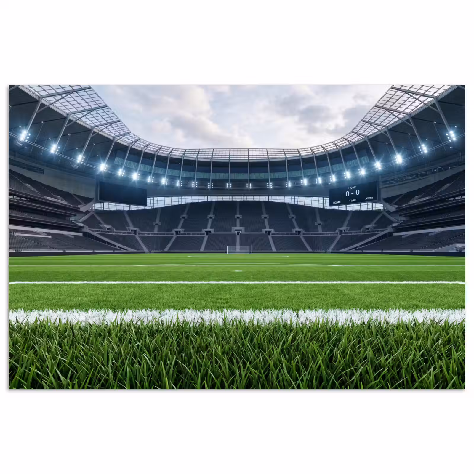 Poster - Voetbal - Stadion - Sport - Groen — 1