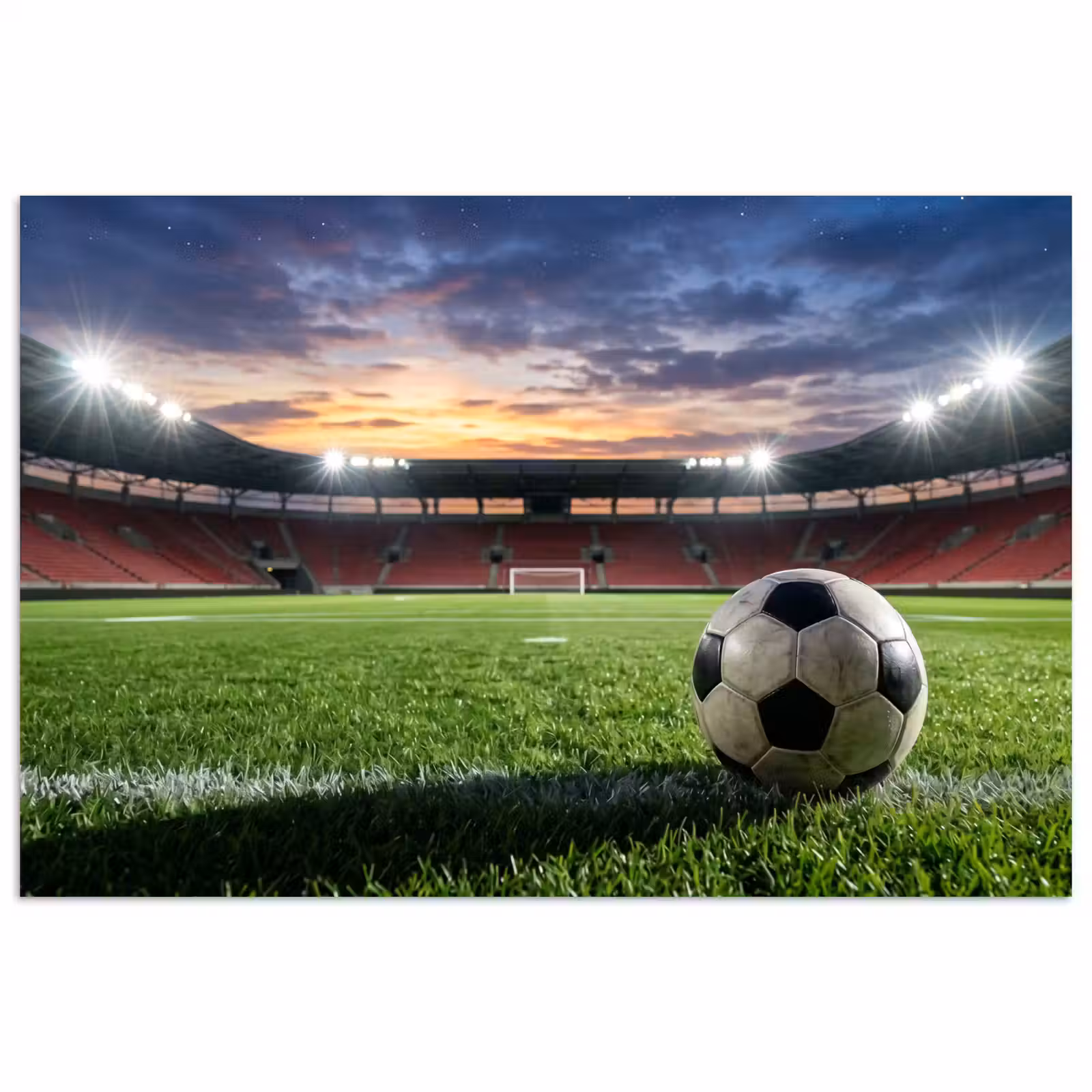 Poster - Voetbal - Stadion - Sport - Groen — 1