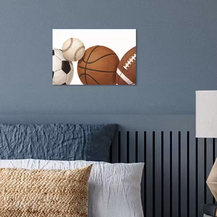 Poster - Sport - Ballen - Illustratie — 3