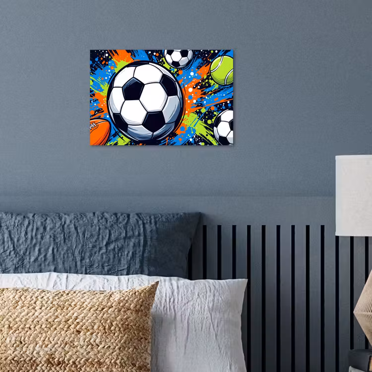 Poster - Sport - Ballen - Kleurrijk — 3