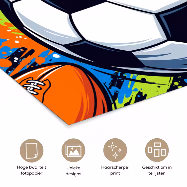 Poster - Sport - Ballen - Kleurrijk — 5