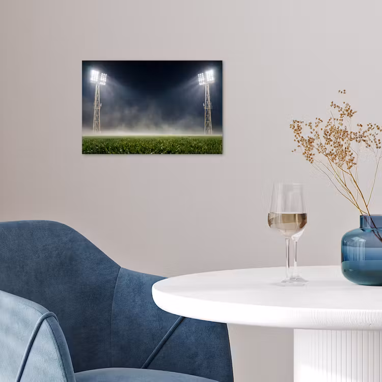 Poster - Stadion - Lichtmast - Sport - Nacht — 4
