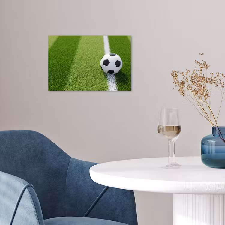 Poster - Voetbal - Grasveld - Sport - Groen — 4