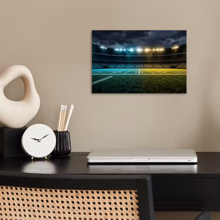 Poster - Voetbal - Stadion - Nacht - Modern — 2