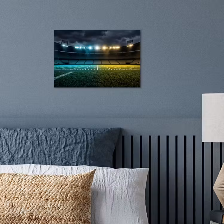 Poster - Voetbal - Stadion - Nacht - Modern — 3