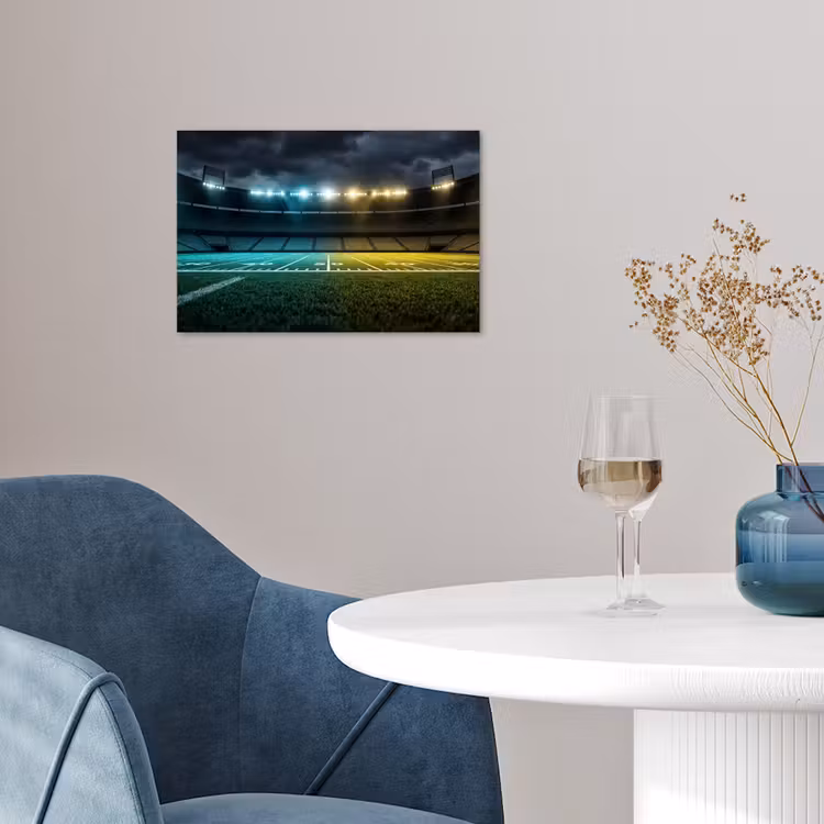 Poster - Voetbal - Stadion - Nacht - Modern — 4