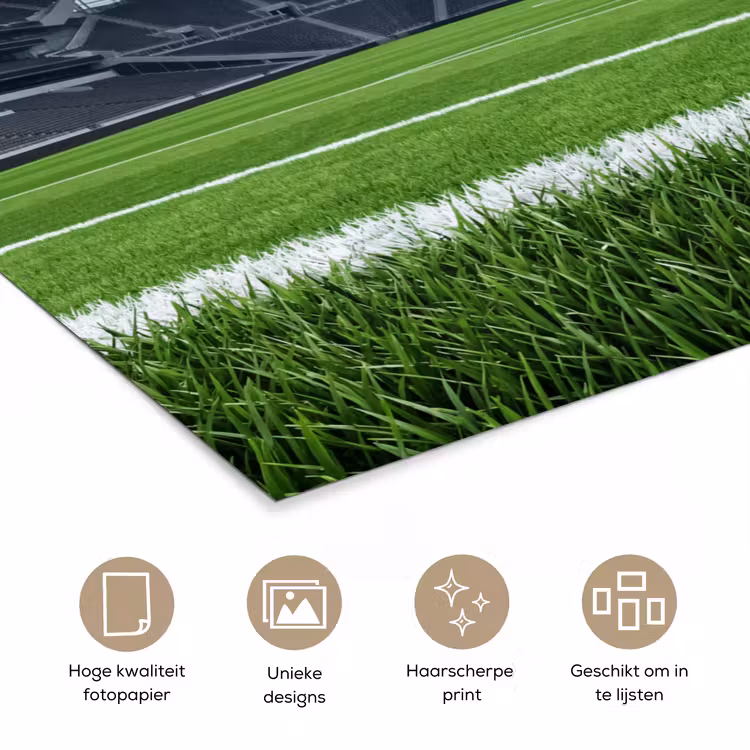 Poster - Voetbal - Stadion - Sport - Groen — 5