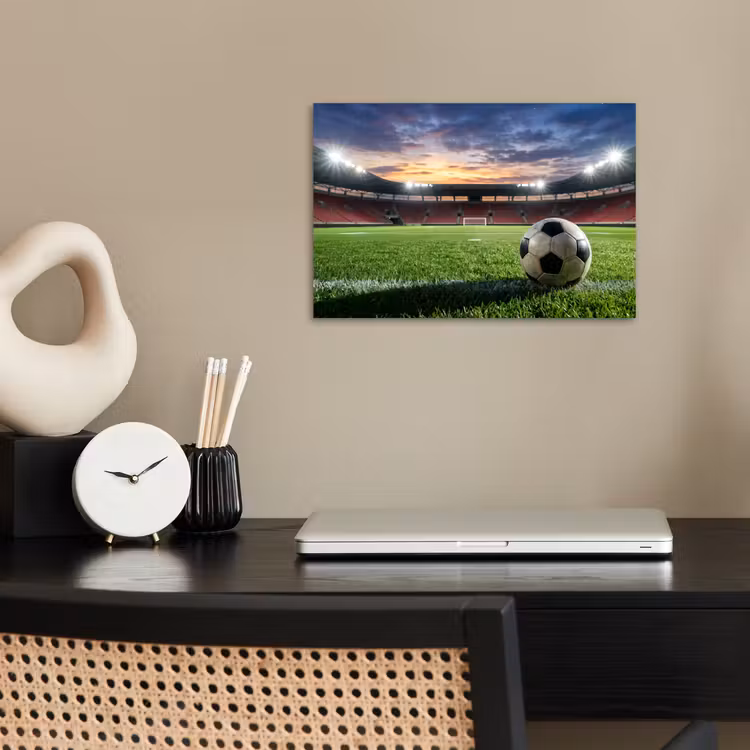 Poster - Voetbal - Stadion - Sport - Groen — 2