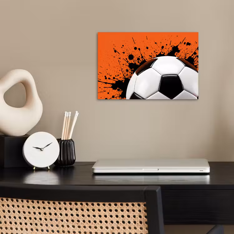 Poster - Voetbal - Verf - Sport - Oranje — 2