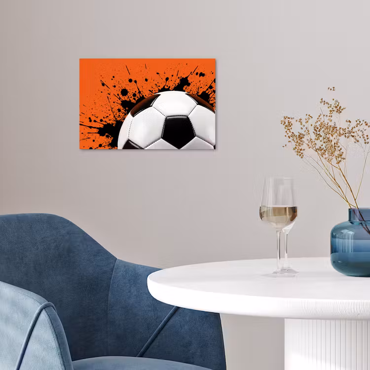 Poster - Voetbal - Verf - Sport - Oranje — 4