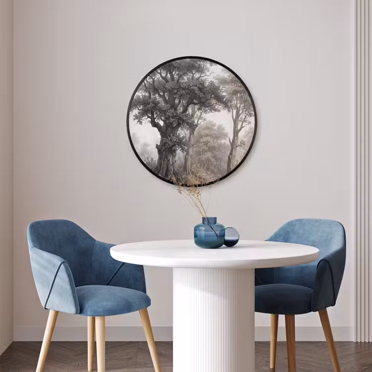 Ronde fotolijst - Natuur - Bos - Eik — 3