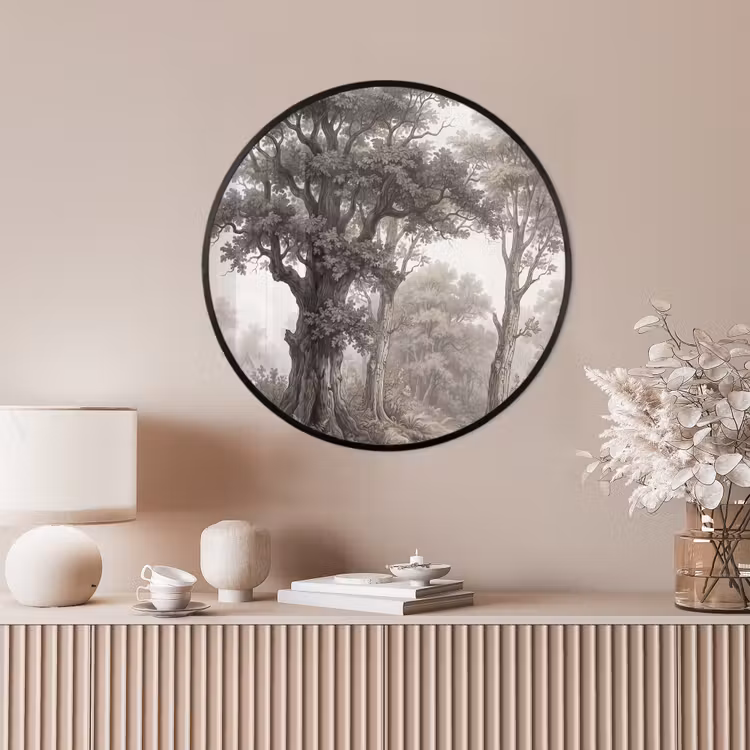 Ronde fotolijst - Natuur - Bos - Eik — 4