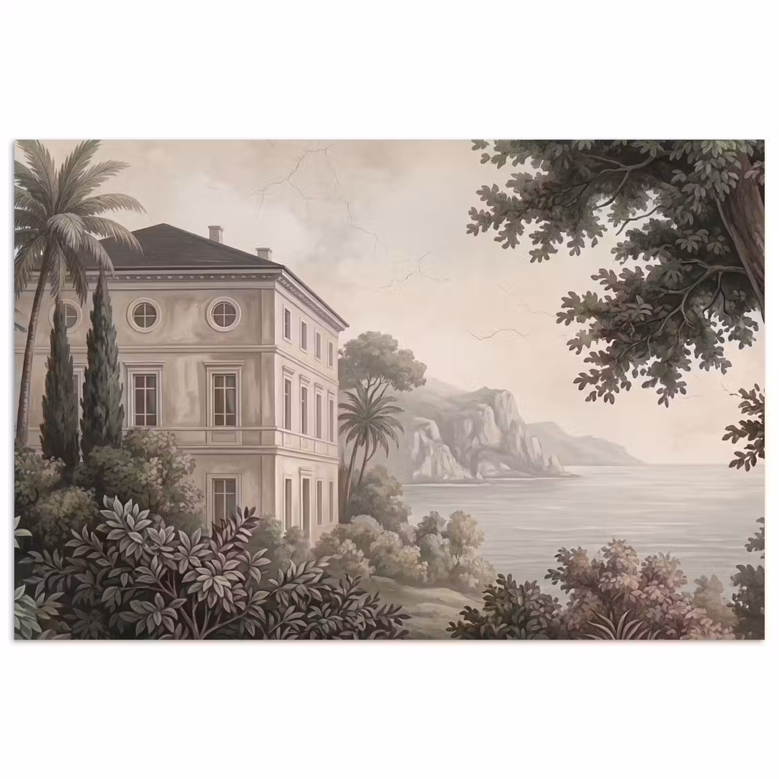 Poster - Zee - Villa - Beige — 1
