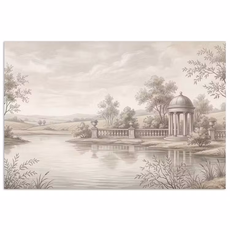 Poster - Terras - Water - Natuur - Landschap — 1