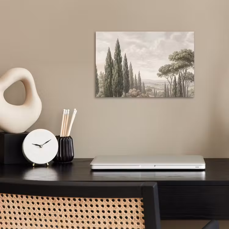 Poster - Vallei - Bos - Natuur - Groen — 2