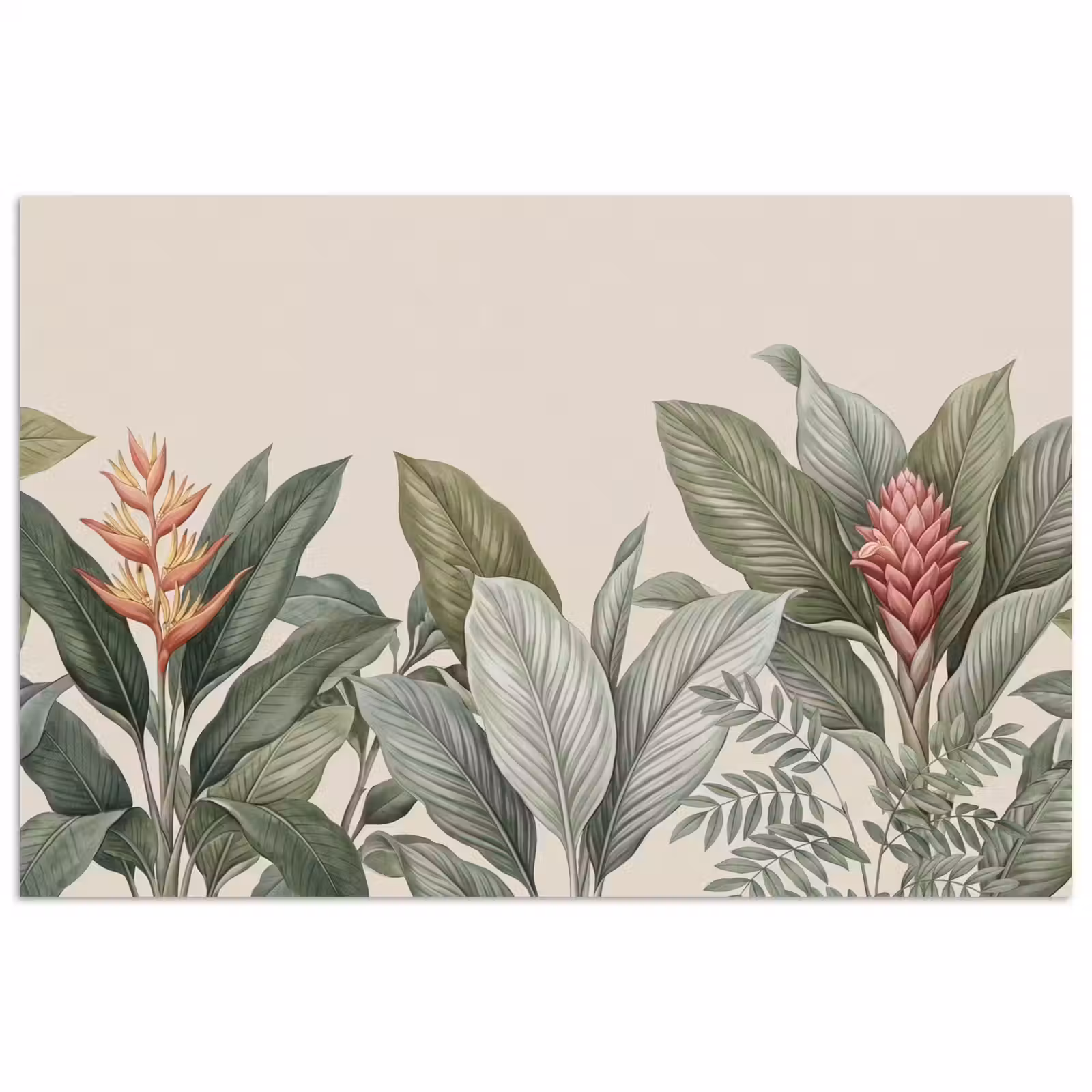 Poster - Tropisch - Planten - Modern - Groen — 1