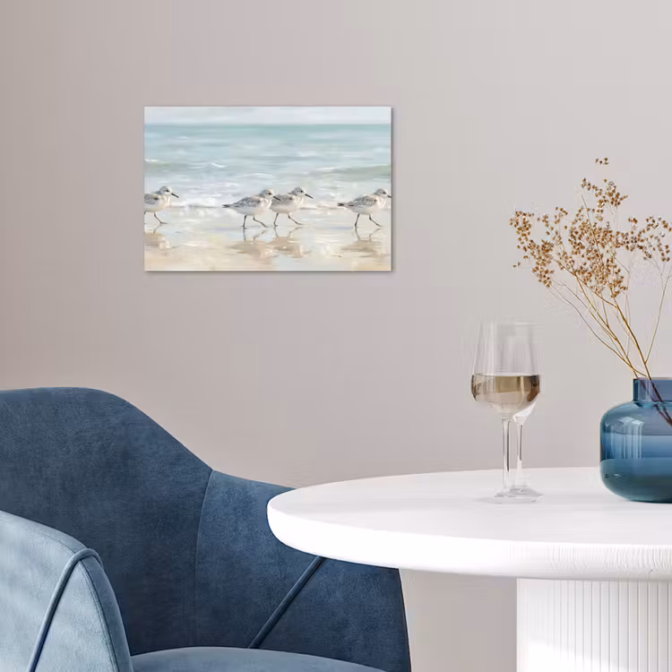 Poster - Vogels - Strand - Zee — 4