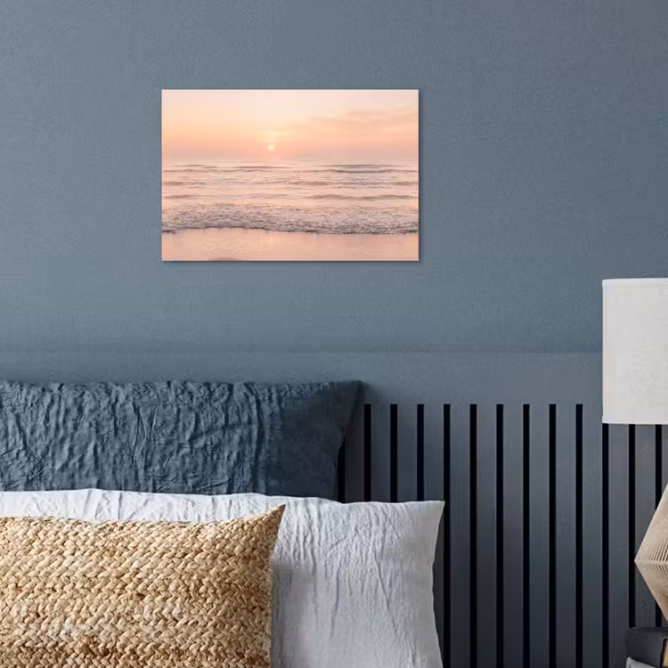 Poster - Zon - Strand - Roze — 3