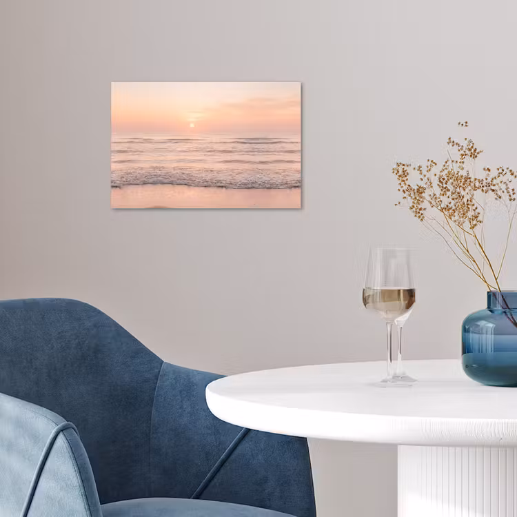 Poster - Zon - Strand - Roze — 4