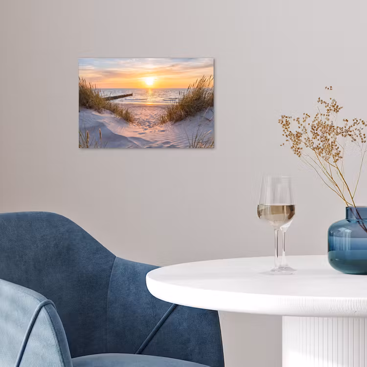 Poster - Strand - Zonsondergang - Natuur - Landschap — 4