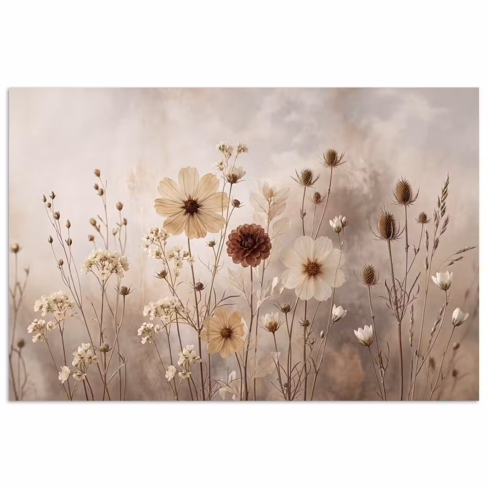 Poster - Wilde bloemen - Botanisch - Vintage - Natuur - Rustiek — 1