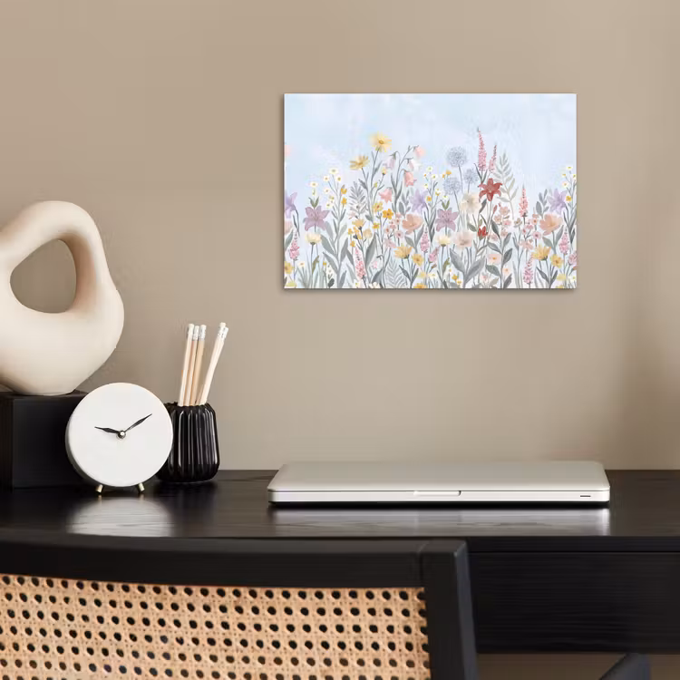 Poster - Weidebloemen - Illustratie - Kleurrijk — 2