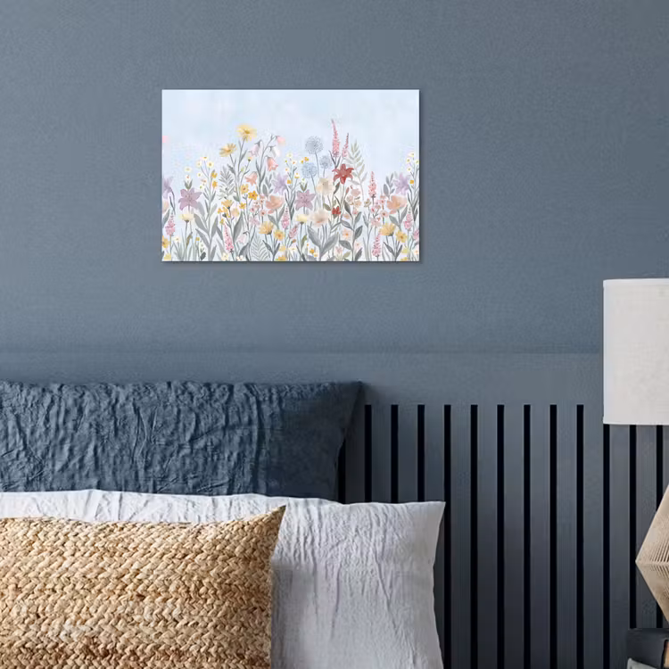 Poster - Weidebloemen - Illustratie - Kleurrijk — 3