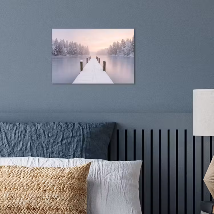 Poster - Steiger - Meer - Mist - Winter - Serene — 3
