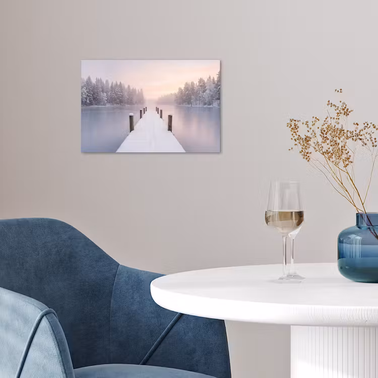 Poster - Steiger - Meer - Mist - Winter - Serene — 4