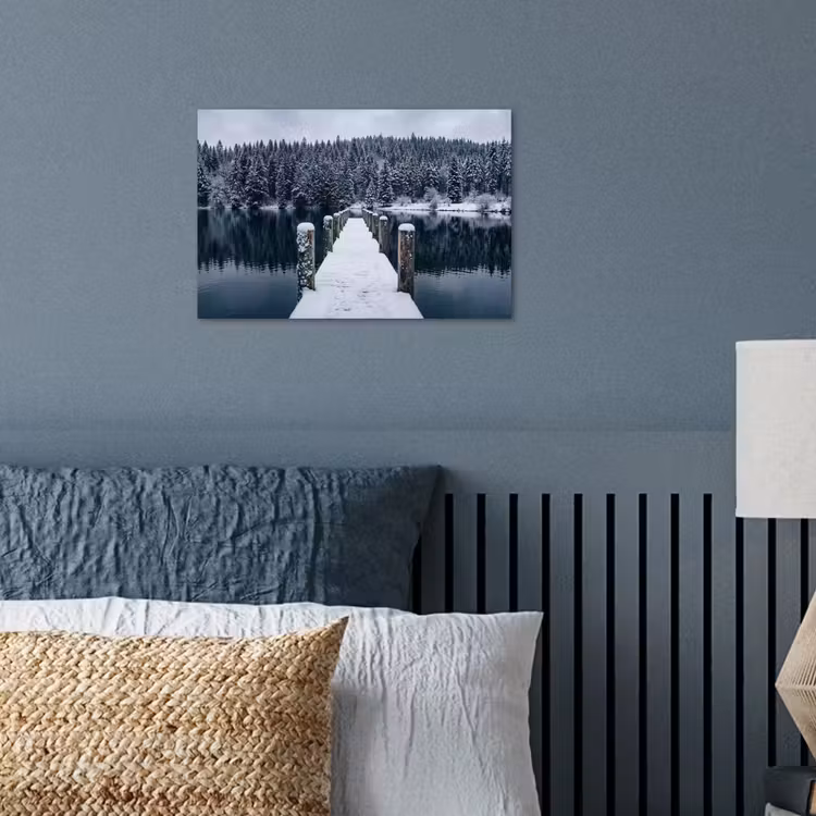 Poster - Steiger - Meer - Sneeuw - Bergen - Rustgevend — 3