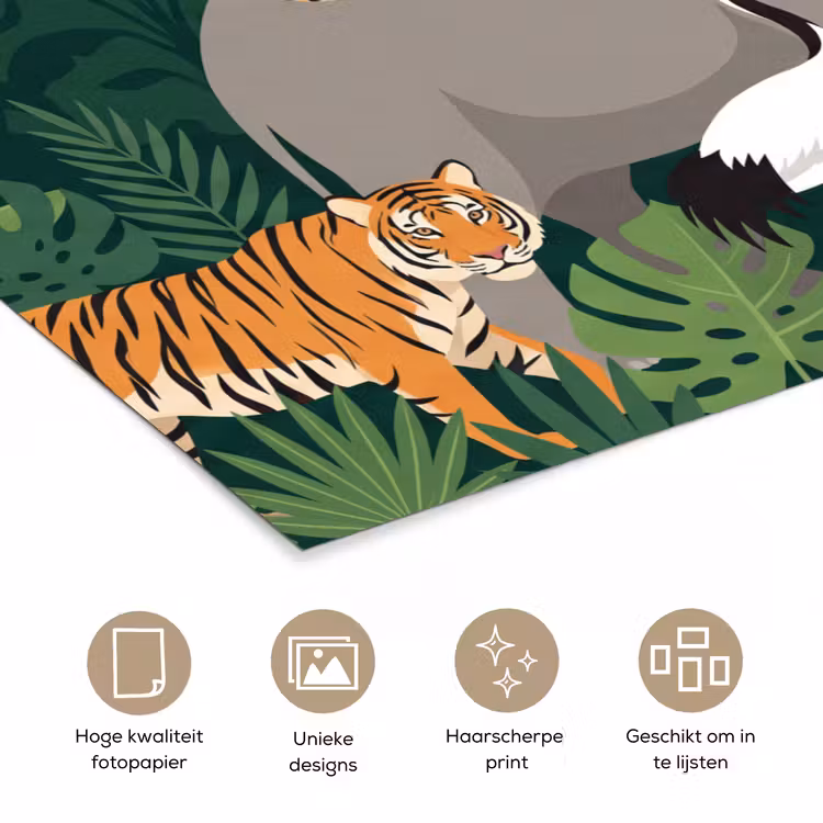 Poster - Tropisch - Jungle - Groen — 5