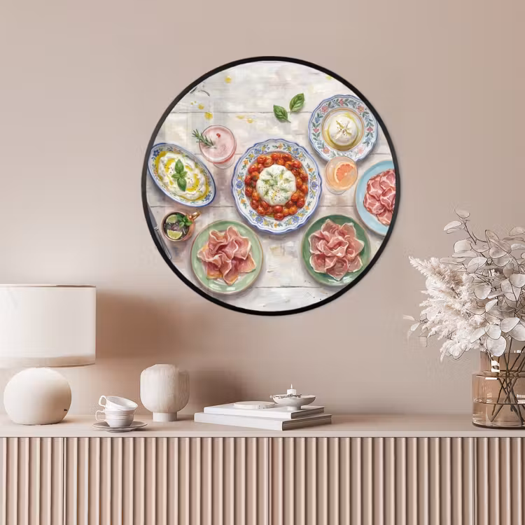 Ronde fotolijst - Eten - Tafel - Divers - Modern — 4