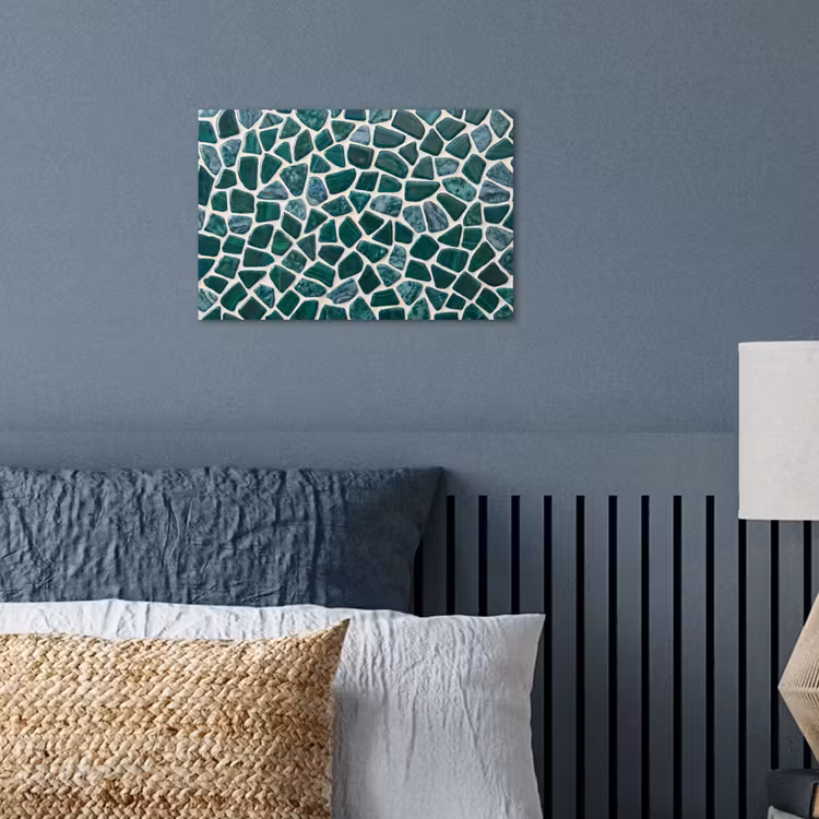 Poster - Textuur - Steen - Groen - Abstract - Patroon — 3