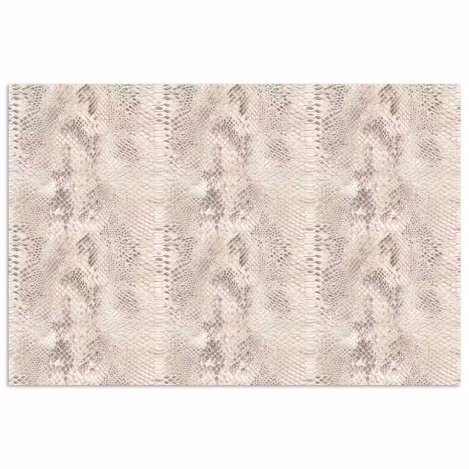 Poster - Slang - Patroon - Beige — 1