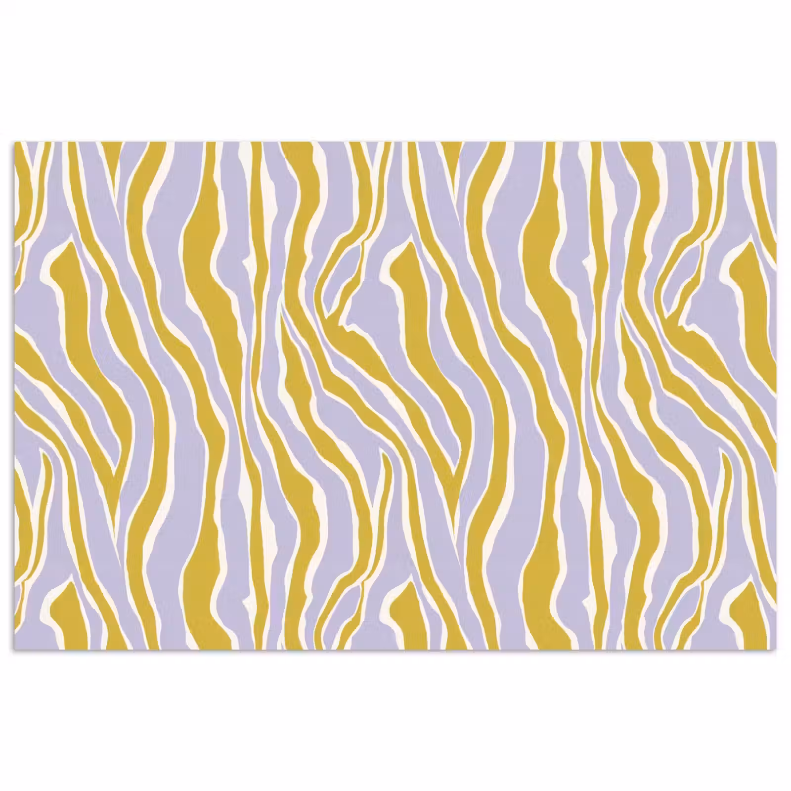 Poster - Zebra - Modern - Meerkleurig — 1