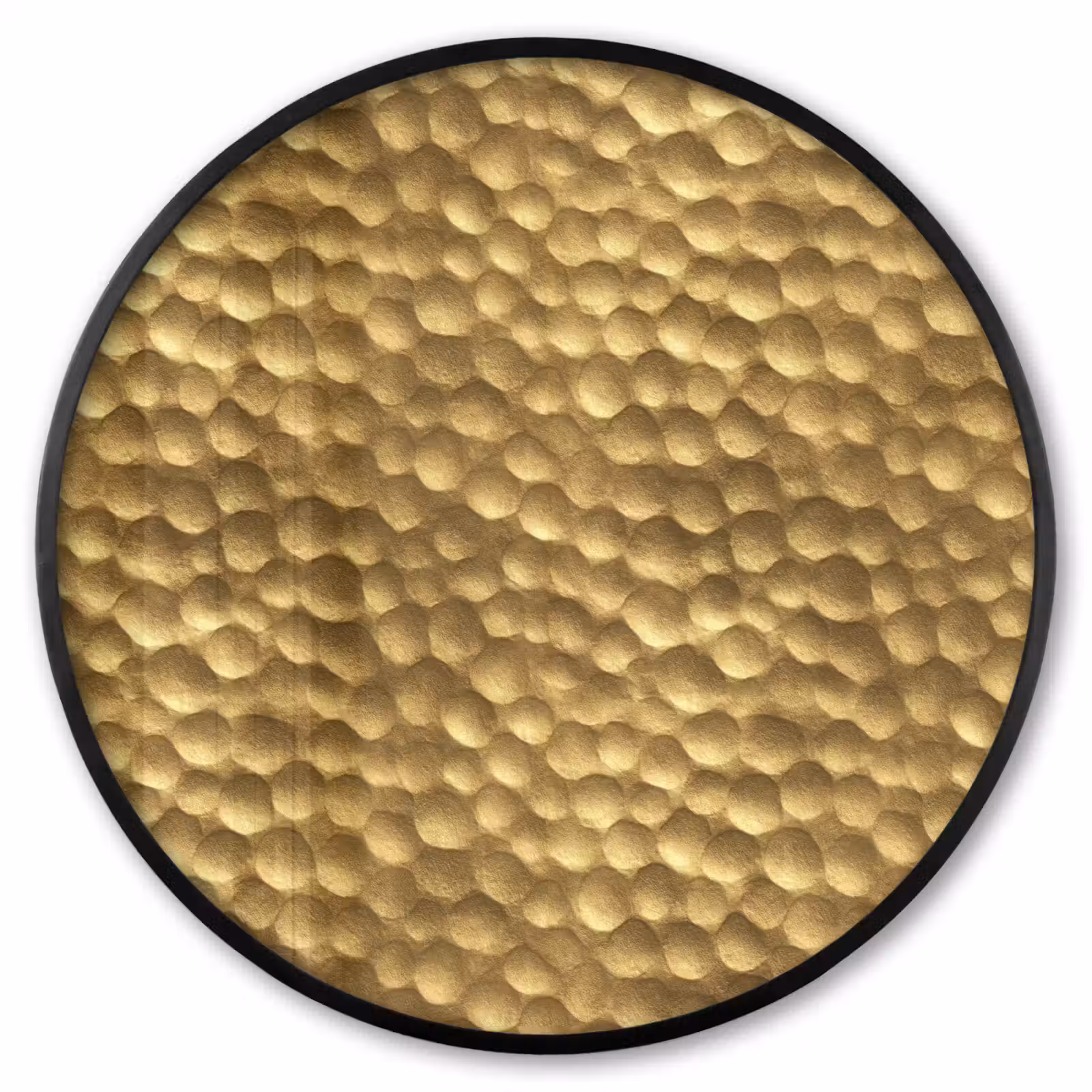 Ronde fotolijst - Metaal - Dynamisch - Goud — 1